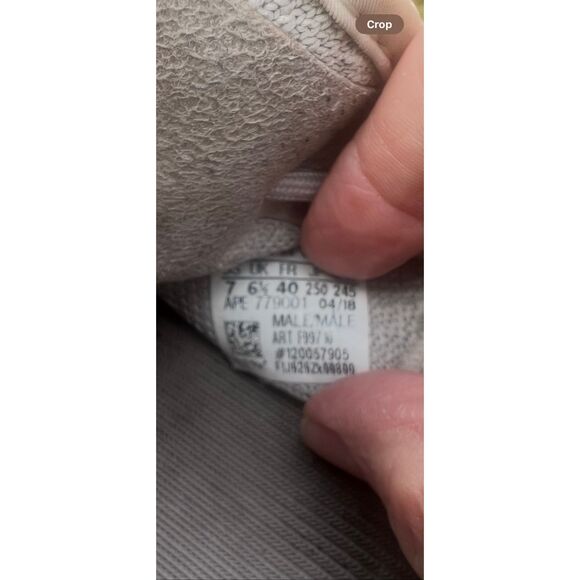 Adidas Yeezy Boost 350 V2 Sesame US Size 7 - Picture 8 of 8